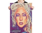 Lady GaGa lifestyle mockup — Comic Strip Canvas