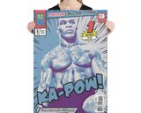 Mike Tyson lifestyle mockup — Comic Strip Canvas