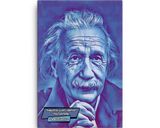 Albert Einstein lifestyle mockup — Comic Strip Canvas