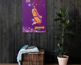 Kobe Bryant lifestyle mockup — Comic Strip Canvas