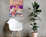 Get Carter lifestyle mockup — Comic Strip Canvas