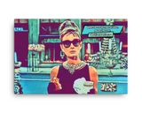 Breakfast At Tiffany's lifestyle mockup — Comic Strip Canvas