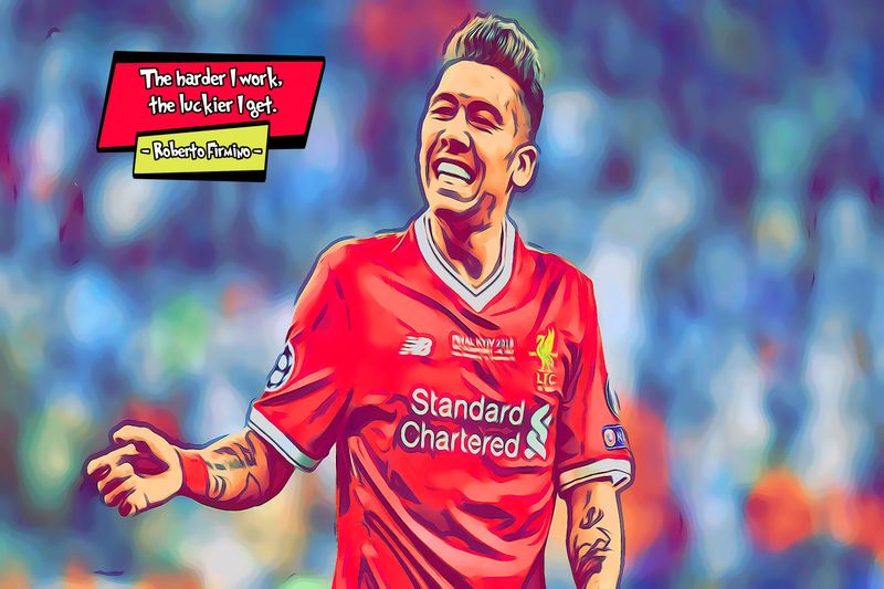 Roberto Firmino — Comic Strip Canvas