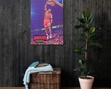 Michael Jordan lifestyle mockup — Comic Strip Canvas