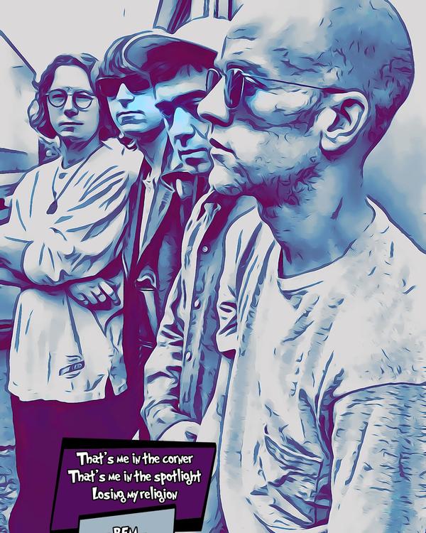 REM — Comic Strip Canvas