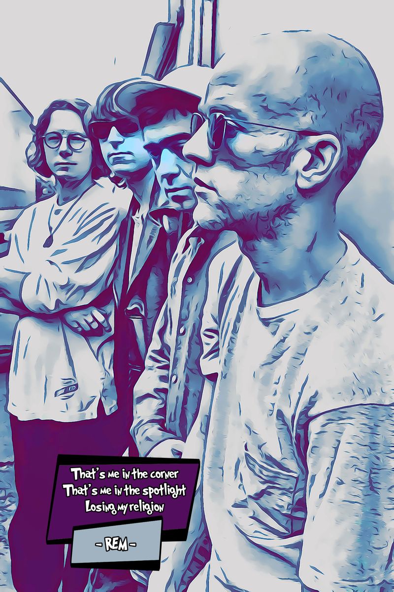 REM — Comic Strip Canvas