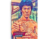 Bruce Lee lifestyle mockup — Comic Strip Canvas