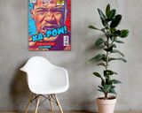 Anthony Joshua lifestyle mockup — Comic Strip Canvas