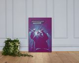 Lewis Capaldi lifestyle mockup — Comic Strip Canvas