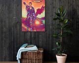 Mad Max lifestyle mockup — Comic Strip Canvas