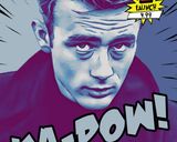 James Dean — Comic Strip Canvas