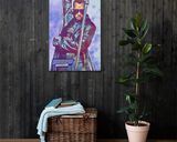 Blade lifestyle mockup — Comic Strip Canvas