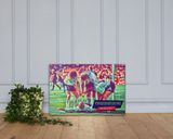 England Euro 96 lifestyle mockup — Comic Strip Canvas