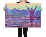Rocky lifestyle mockup — Comic Strip Canvas