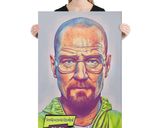 Walter White lifestyle mockup — Comic Strip Canvas