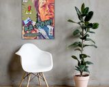 Harry Callahan lifestyle mockup — Comic Strip Canvas