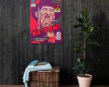 Freddy Krueger lifestyle mockup — Comic Strip Canvas