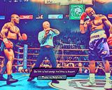 Tyson vs Holyfield — Comic Strip Canvas