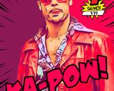 Tyler Durden — Comic Strip Canvas