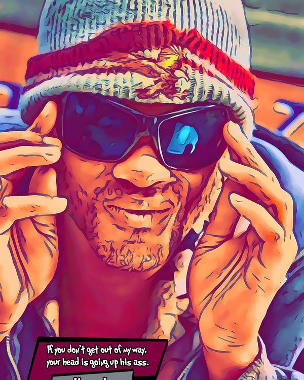 Hancock — Comic Strip Canvas