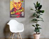 Travis Bickle lifestyle mockup — Comic Strip Canvas