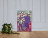 Jay & Silent Bob lifestyle mockup — Comic Strip Canvas