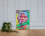 Usain Bolt lifestyle mockup — Comic Strip Canvas