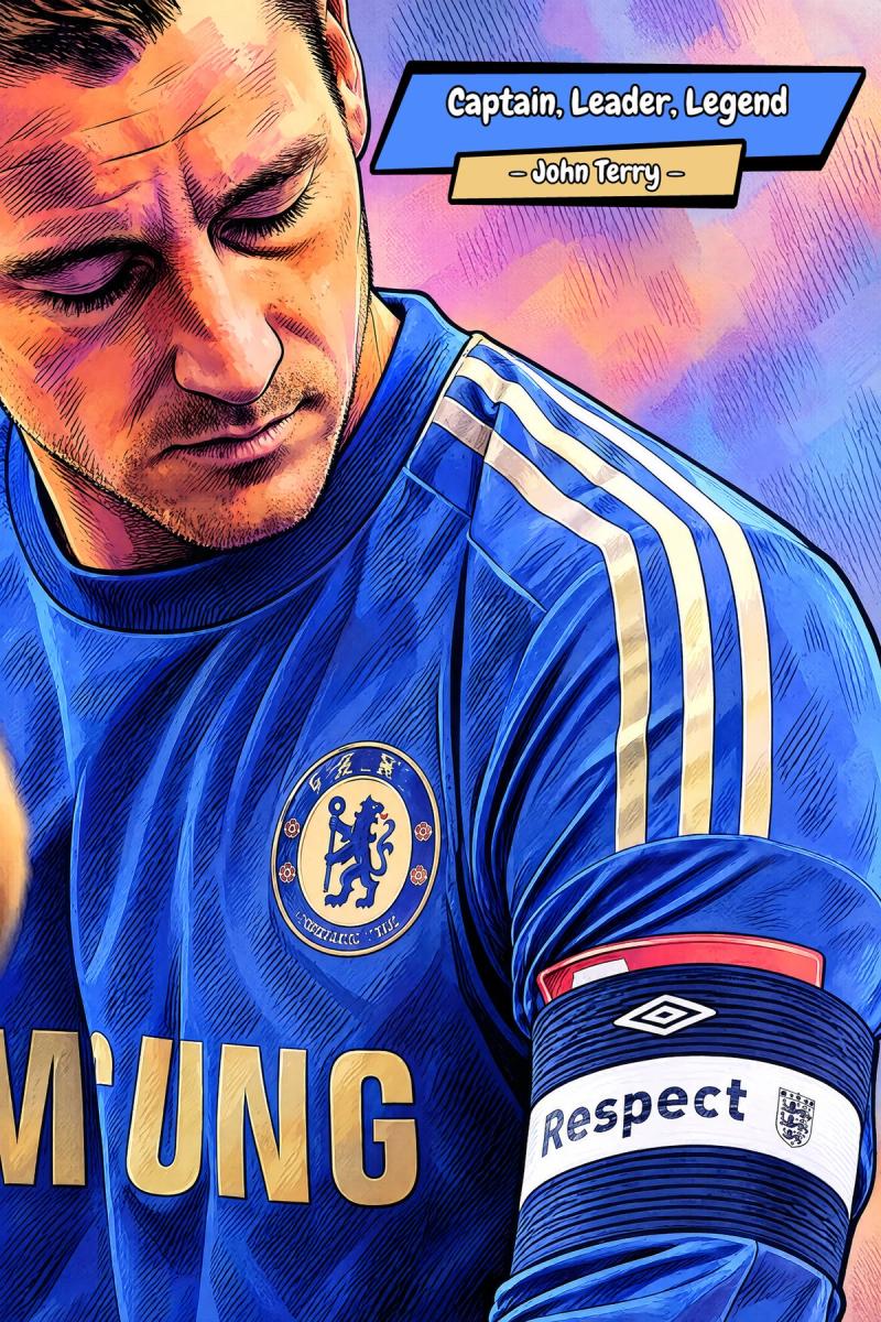 John Terry — Comic Strip Canvas