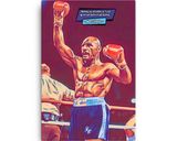 Marvin Hagler lifestyle mockup — Comic Strip Canvas