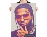 Pop Smoke lifestyle mockup — Comic Strip Canvas