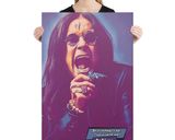 Ozzy Osbourne lifestyle mockup — Comic Strip Canvas