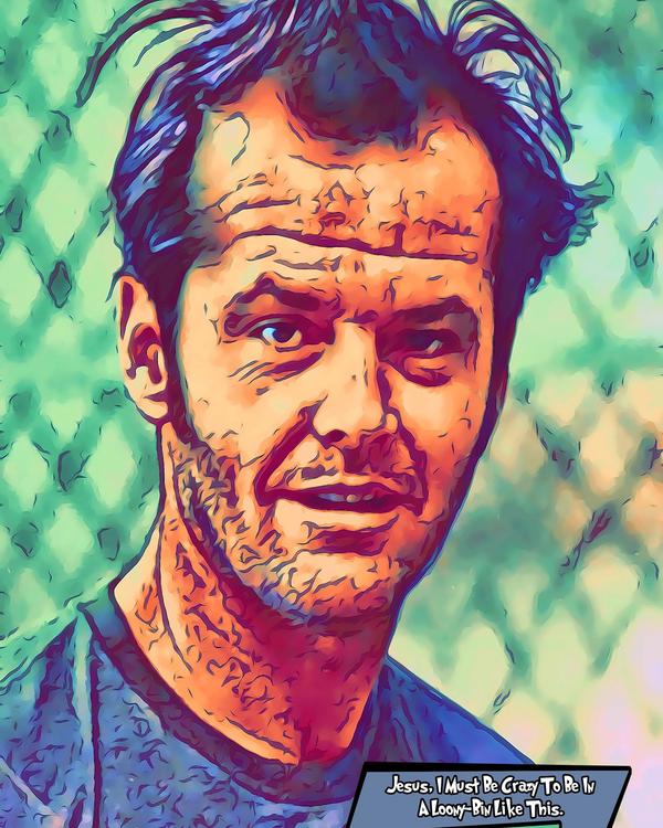 One Flew Over The Cuckoos Nest — Comic Strip Canvas