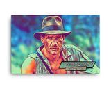 Indiana Jones lifestyle mockup — Comic Strip Canvas