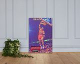 Michael Jordan lifestyle mockup — Comic Strip Canvas