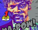 Jules Winnfield — Comic Strip Canvas