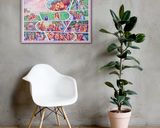 Personalised Comic Strips lifestyle mockup — Comic Strip Canvas