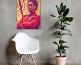 The Weeknd lifestyle mockup — Comic Strip Canvas