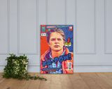 Marty McFly lifestyle mockup — Comic Strip Canvas