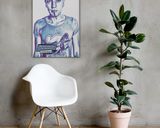 Trainspotting lifestyle mockup — Comic Strip Canvas