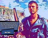 Mad Max — Comic Strip Canvas