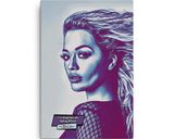 Rita Ora lifestyle mockup — Comic Strip Canvas