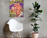 Indiana Jones lifestyle mockup — Comic Strip Canvas