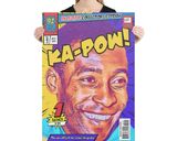 Pele lifestyle mockup — Comic Strip Canvas