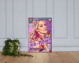 Kylie lifestyle mockup — Comic Strip Canvas