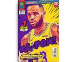 LeBron James lifestyle mockup — Comic Strip Canvas