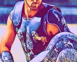 Gladiator — Comic Strip Canvas