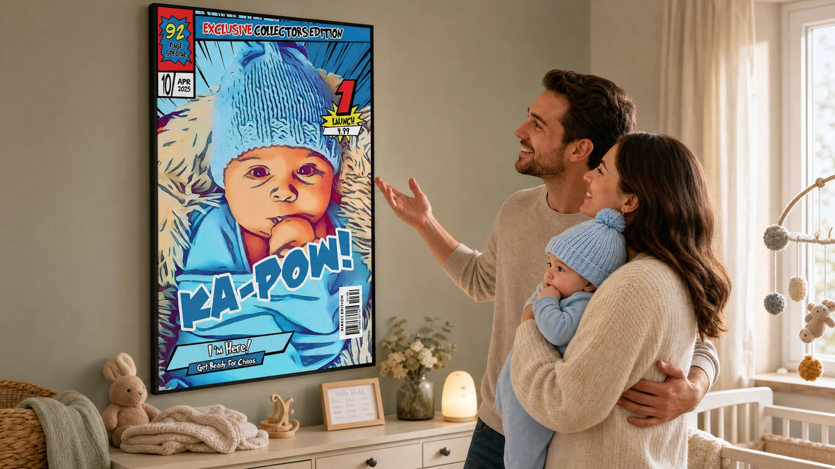 The Ultimate Personalised Gift: Why Comic Book Art is the One