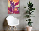 Mad Max lifestyle mockup — Comic Strip Canvas
