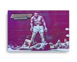 Ali vs Liston lifestyle mockup — Comic Strip Canvas