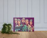 Oasis lifestyle mockup — Comic Strip Canvas